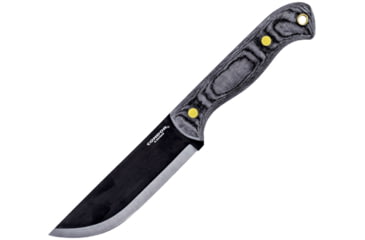 Image of Condor SBK Knife, 5.25 black powder coated 1075HC steel blade, Black linen micarta handle, CTK3940-5.28HC