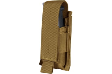 Image of Condor Outdoor Single Pistol Mag Pouch, Coyote Brown, MA32-498