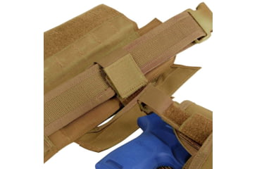 Image of Condor Outdoor Slim Battle Belt w/ Removable Anti-Slip Rubberized Pads, Coyote Brown, Large, 121160-498-L