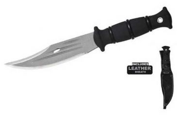 Image of Condor Tool and Knife Jungle Bowie Knife, Blasted Satin Blade CTK3104SB
