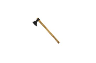 Image of Condor Tool and Knife Valhalla Axe Series, Throwing Axe, 1.3 Lbs 1060 High Carbon Steel Blade, American Hickory Burnt Handle, CTK1002-1.4