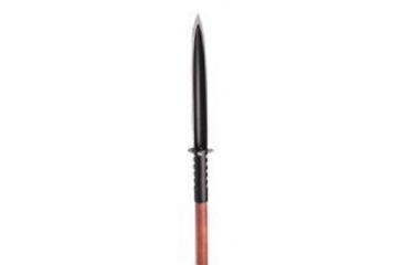 Image of Condor Tool and Knife Asmat Dagger Spear, Hardwood Handle, Leather Sheath CTK380-15.7