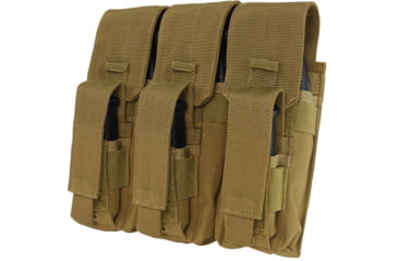 Image of Condor Outdoor Triple AK Kangaroo Mag Pouch, Coyote Brown, 12-MA72-498