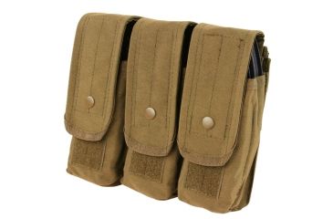 Image of Condor Outdoor Triple AR/AK Mag Pouch, Coyote Brown, MA33-498
