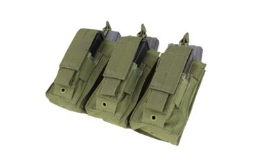 Image of Condor Outdoor Triple Kangaroo Mag Pouch, Olive Drab, MA55-001