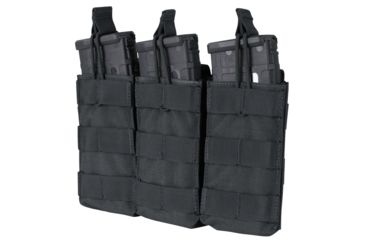 Image of Condor Outdoor Triple M4/M16 Open Top Mag Pouch, Black, MA27-002