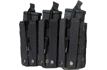 Image of Condor Outdoor Triple M4/M16 Open Top Mag Pouch, Multicam Black, MA27-021