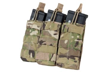 Image of Condor Outdoor Triple M4/M16 Open Top Mag Pouch, Multicam, MA27-008
