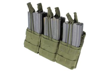 Image of Condor Outdoor Triple Stacker M4 Magazine Pouch, Olive Drab, 12-MA44-001