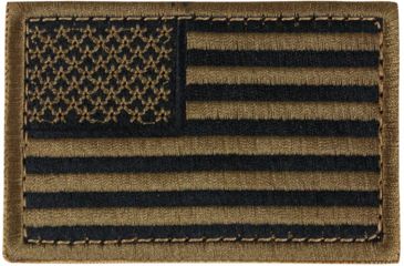 Image of Condor Outdoor US Flag Patch 6 Pcs/Pack, 498, Coyote Brown, 230-498