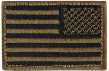 Image of Condor Outdoor US Flag Patch 6 Pcs/Pack, R, Coyote Brown, 230-498R