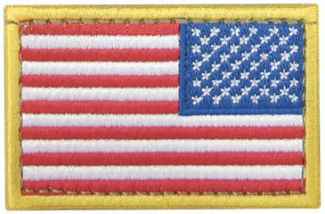 Image of Condor Outdoor US Flag Patch 6 Pcs/Pack, R4, Red/White/Blue, 230-004R