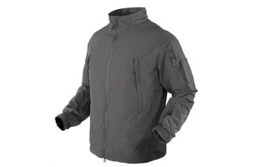 Image of Condor Outdoor VAPOR LIGHTWEIGHT WINDBREAKER, Graphite, Extra Large 10617-018-XL
