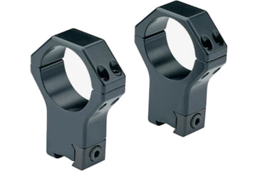 Image of Contessa Dovetail Rings for 11 or 12mm 60 rails, 26mm, High, 1in, Black, SDT01/C