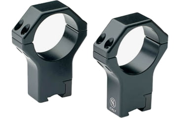 Image of Contessa Dovetail Rings for 11 or 12mm 60 rails, 26mm, High, 1in, Black, SDT01/C