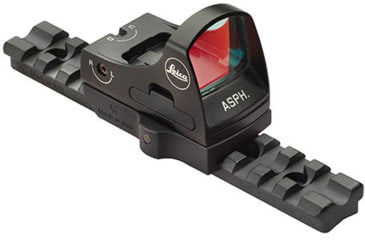 Image of Contessa Red Dot Fixed Mount for Picatinny/Weaver Rail, Burris Fast Fire II-III, Doctor Sight 2-3 Zeiss Victory, Konus, Leica Tempus, Black, LTFX