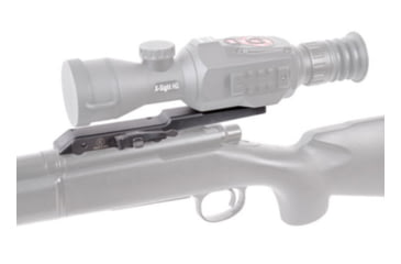 Image of Contessa Simple Picatinny PLS, Black, QD Mount for ATN, SBP12