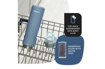 Image of Contigo Clybourn Chill Bottle, 24 oz, Dark Ice, 24, CTSSCLYBOURN24-1