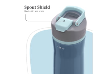 Image of Contigo Clybourn Chill Bottle, 24 oz, Dark Ice, 24, CTSSCLYBOURN24-1