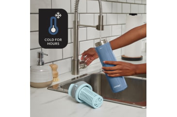 Image of Contigo Clybourn Chill Bottle, 24 oz, Dark Ice, 24, CTSSCLYBOURN24-1