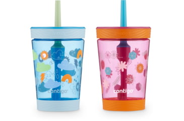 Image of Contigo SPT Tri 2PK Bottle, 14 oz, Wildflowers Into Clouds, 14, CTPLSPILLPRF14-5