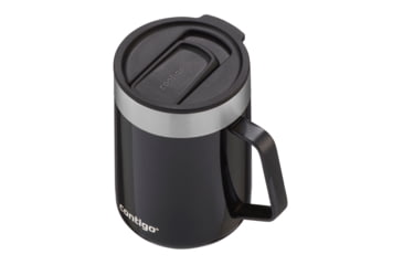 Image of Contigo Streeterville Stainless Steel Mug w/ Handle, 14 oz, Licorice, 14, CTSSSTREEMUG14-11