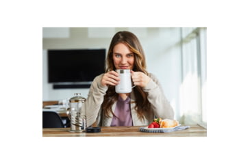 Image of Contigo Streeterville Stainless Steel Mug w/ Handle, 14 oz, Salt, 14, CTSSSTREEMUG14-13