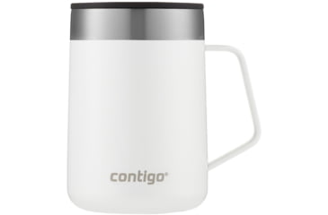 Image of Contigo Streeterville Stainless Steel Mug w/ Handle, 14 oz, Salt, 14, CTSSSTREEMUG14-13