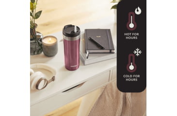 Image of Contigo Uptown Stainless Steel Dualsip Tumbler, 24 oz, Choco Truf, 24, CTSSDUALSIP24-1