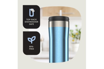 Image of Contigo Uptown Stainless Steel Dualsip Tumbler, 24 oz, Dark Ice, 24, CTSSDUALSIP24-2