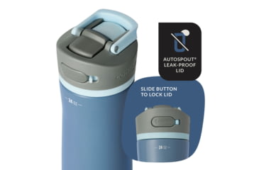 Image of Contigo Wells Chill w/Extra Filter, 24 oz, Dark Ice, 24, CTSSWELLSFL24