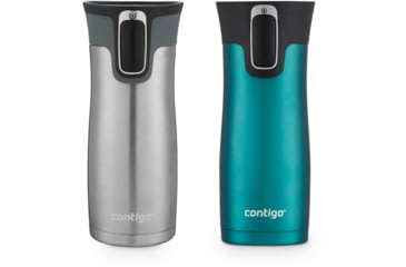 Image of Contigo West Loop 2.0, 16 oz, 2 Pack, Spirulina Ss, 16, CTSSWL2016-2