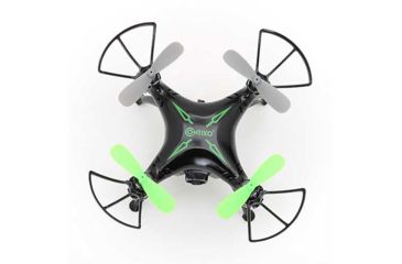 Image of CONTIXO App Controlled Mini RC Quadcopter Drone w/ 720P HD WiFi Camera, Gyro and Gravity Sensor, Black F3BK