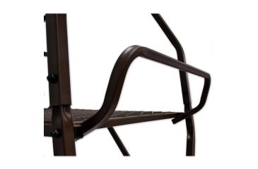 Image of Copper Ridge Outdoors 21 foot Ultra Comfort Double Rail Tree Stand w/Ladder, Black LS5003CR