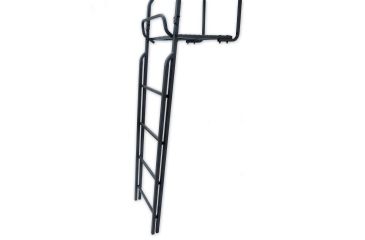 Image of Copper Ridge Outdoors 21 foot Deluxe Tree Stand w/Ladder, Black/Tree Camo 02-MKLS01-D21CR
