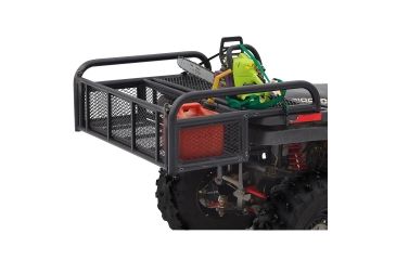 Image of Copper Ridge Outdoors ATV Round Tube Rear Drop Basket, Black 02-ATVRDB-R01CR