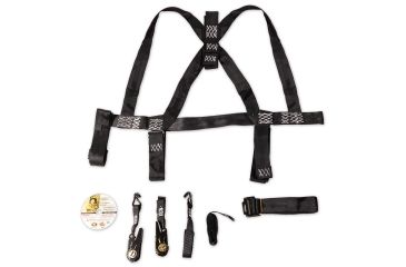 Image of Copper Ridge Outdoors Ultra Comfort Deluxe Hang On Tree Stand, Black HS2002CR