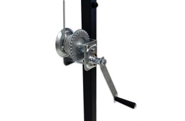Image of Copper Ridge Outdoors Deluxe Grambrel Swivel Hitch Lift Game Hoist, Silver 02-RHOIST-001CR