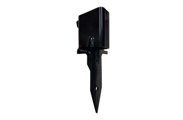 Image of Copper Ridge Outdoors Slide In Base w/Spike for 2x4 Lumber, Black SH5025CR
