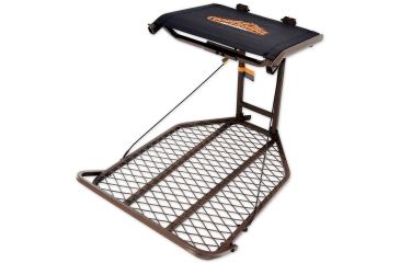 Image of Copper Ridge Outdoors Ultra Comfort Hang On Tree Stand, Black HS2000CR