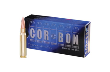 Image of Cor Bon Performance Match .308 Winchester, 185 grain, Boat Tail Hollow Point, 20 Rounds Rifle Ammo, PM308S185
