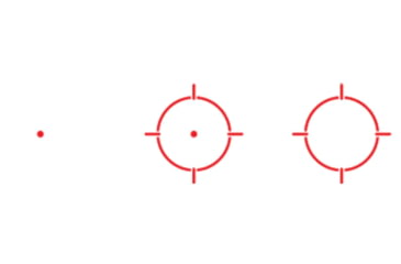 Image of CORD Pandora PB-3 Micro Reflex Red Dot Sight w/Aurawake, 1x22-17mm, 3/32 MOA Dot/Ring Reticle, Black, 226251