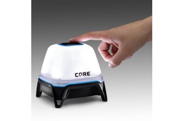 Image of Core Equipment 750 Lumen Rechargeable Lantern, Gray, 4.3 x 4.3 x 4.1 in, 40077