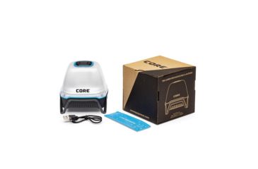 Image of Core Equipment 750 Lumen Rechargeable Lantern, Gray, 4.3 x 4.3 x 4.1 in, 40077
