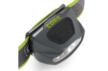 Image of Core Equipment Headlamp, 75 Lumen, Gray, 2.2 x 1.6 x 1.3 in, 40015