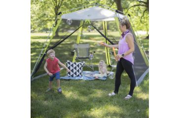 Image of Core Equipment Instant Screen House, Gray, 10x10 ft, 40057