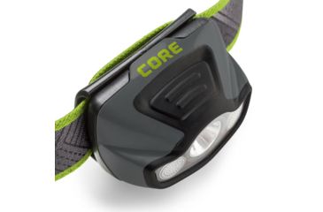 Image of Core Equipment Multi-Color Headlamp, 175 Lumen, Gray, 2.2 x 1.6 x 1.3 in, 40016