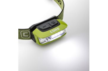 Image of Core Equipment Multi-Color Sport Headlamp, 100 Lumen, Gray, 2.5 x 1.7 x 1.3 in, 40049