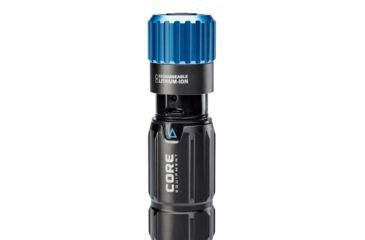 Image of Core Equipment Rechargeable Flashlight, 1000 Lumen, Gray, 6.5 x 1.3 x 1.1 in, 40075