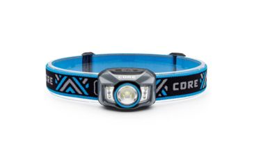 Image of Core Equipment Rechargeable Headlamp, 300 Lumen, Gray, 2.2 x 1.5 x 1.7 in, 40079